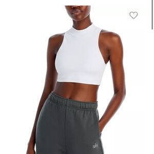 Alo Yoga Goddess Rib Cropped Dynamite Tank